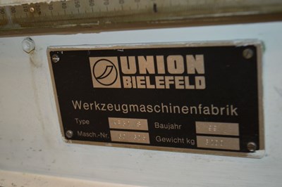 Los 86 - Universalfräsmaschine UNION BIELEFELD