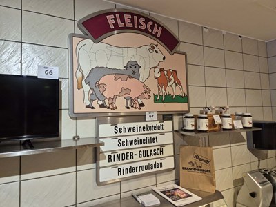 Los 67 - Blechschild