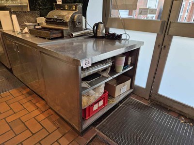 Los 113 - Edelstahlschrank