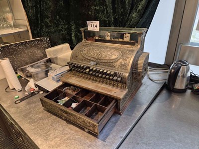 Los 114 - Antike Registrierkasse