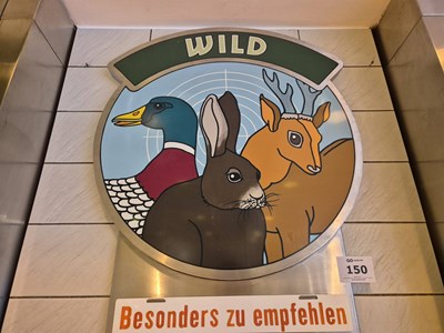 Los 150 - Blechschild