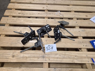 Los 558 - Twist-Lock-Montageplatten (5x)