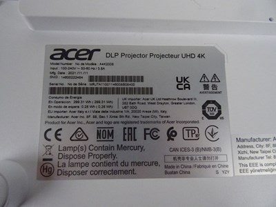 Los 251 - Beamer Acer H6815BD