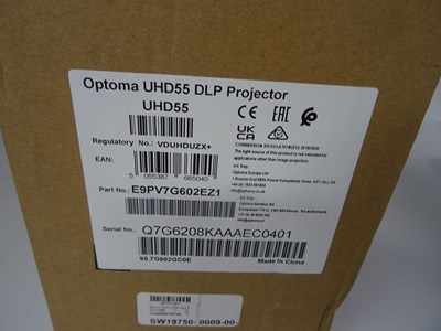 Los 254 - Beamer Optoma UHD55
