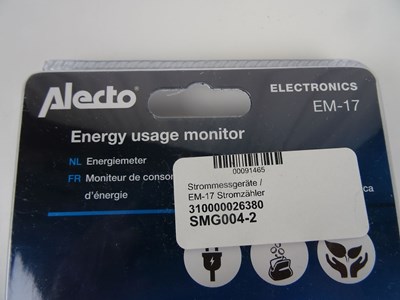 Los 297 - Strommessgeräte (2x) Alecto EM-17 Stromzähler