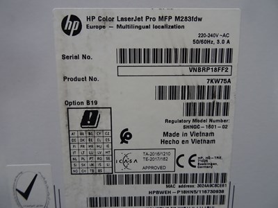 Los 336 - Drucker HPColor Laserjer Pro MFP M283fdw