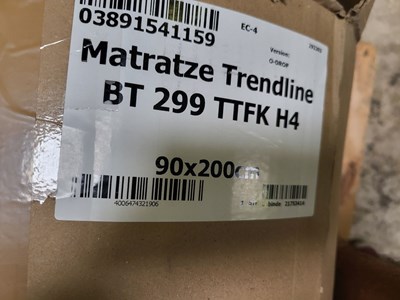 Los 263 - Matratze Badenia BT299 TTFK