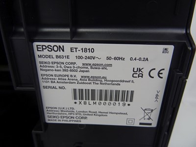 Los 363 - Drucker Epson Ecotank ET-1810, C11CJ71401
