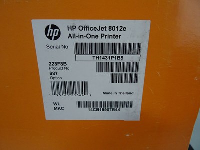 Los 378 - Drucker HP Office Jet 8012e