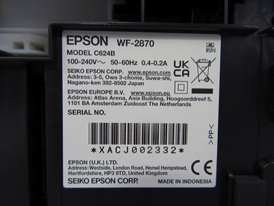 Los 384 - Drucker Epson Workforce WF-DWF, 2870DWF