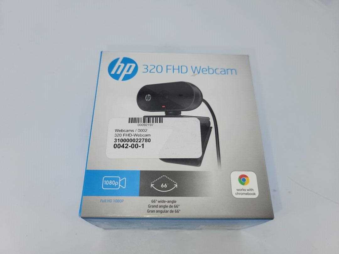 Lot 3 - Webcam HP FHD-Webcam 320