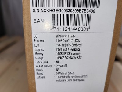 Los 4 - Notebook Acer Aspire 5 A515-58M-78DX grau
