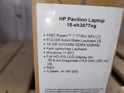 Los 7 - Notebook HP Pavilion 15 (2023) 15-eh3077ng