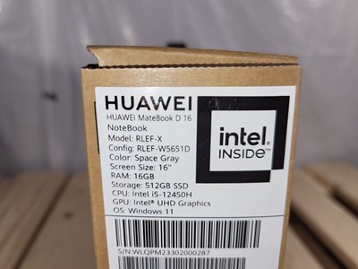 Los 10 - Notebook Huawei MateBook D16 grau