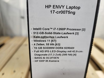 Los 16 - Notebook HP Envy 17-cr0075ng
