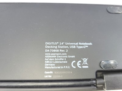 Los 102 - USB-C-Dockingstation Digitus 14" Universal Docking Station