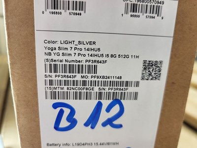 Los 142 - Notebook Lenovo Yoga Slim 7 Pro 14 (2022)