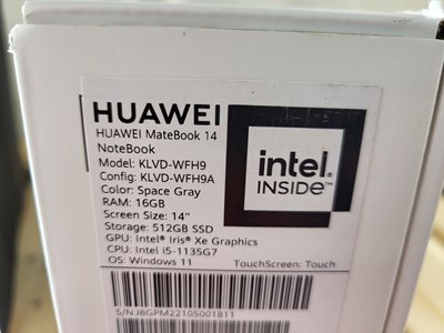 Los 172 - Notebook Huawei MateBook 14 [2022] grau