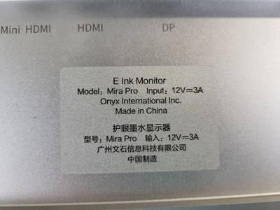 Los 144 - Monitor Onyx BOOX Mira Pro Monitor 25.3"