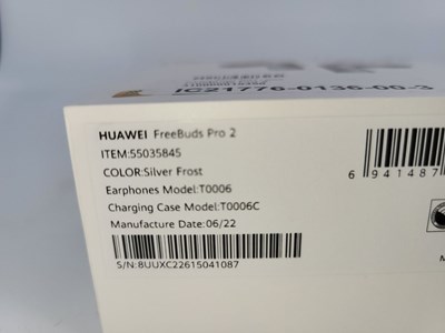 Los 165 - Kopf/Ohrhörer Huawei Freebuds Pro 2