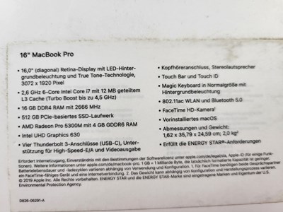 Los 199 - Notebook Apple MacBook Pro