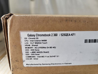 Los 271 - Notebook Samsung Galaxy Chromebook 2 360