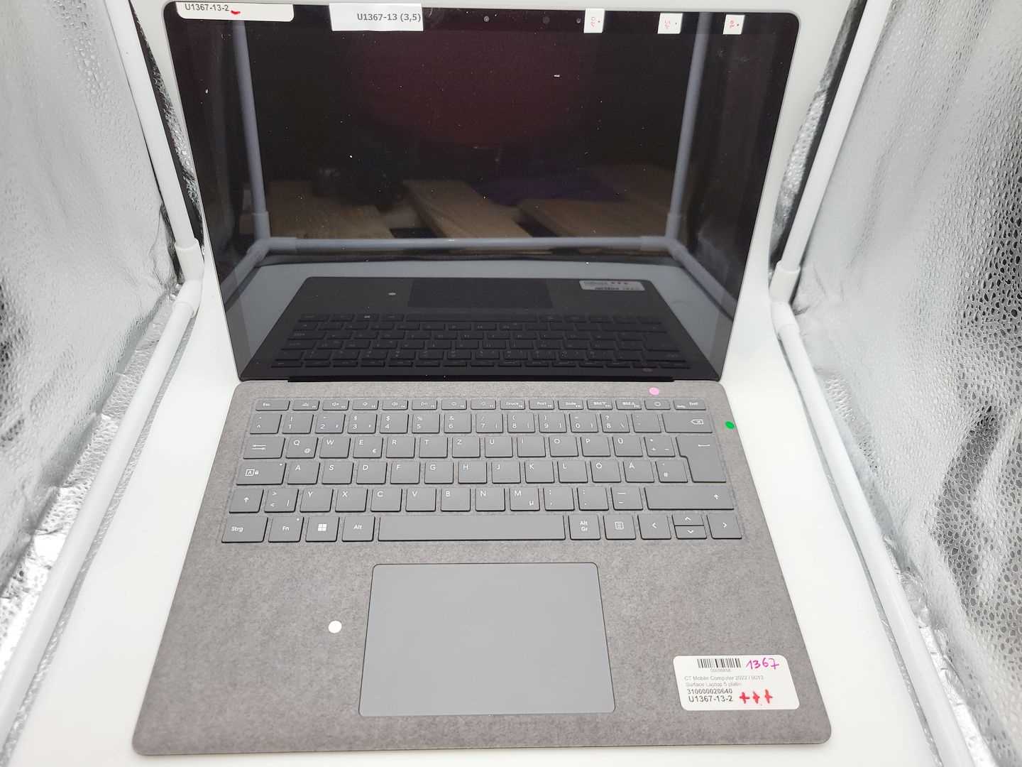 Los 292 - Notebook Microsoft Surface Laptop 5 platin