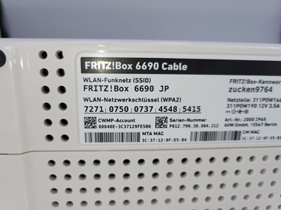Los 83 - Router AVM Fritz!Box 6690 Cable