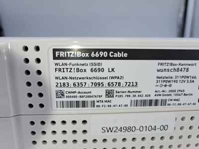 Los 107 - Router AVM Fritz!Box 6690 Cable