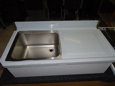 Los 121 - Edelstahl-Spülbecken GGG SPG126BL1