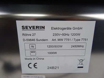 Los 54 - Mikrowelle Severin MW 7751