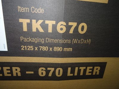 Los 320 - Gefriertruhe mit Klappdeckel GGG TKT670