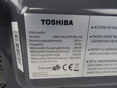 Los 55 - Mikrowelle Toshiba MW2-MG20PF