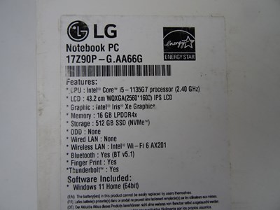 Los 91 - Notebook LG Gram 17