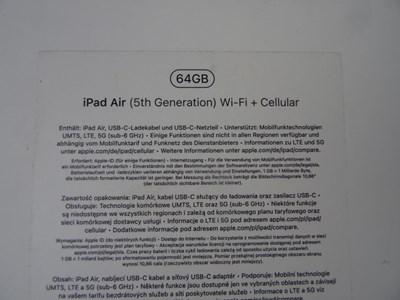 Los 112 - Tablet-PC Apple Apple iPad Air Space grau