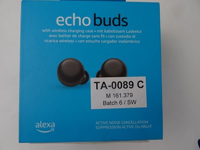 Los 174 - Kopf/Ohrhörer Amazon Echo Buds(  2. Gen.) mit Kabel Etui