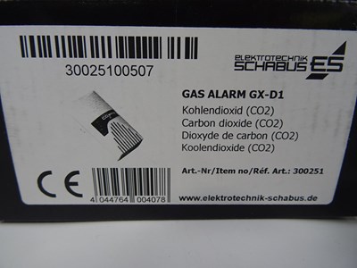 Los 209 - CO2-Messgerät Schabus Gas Alarm GX-D1