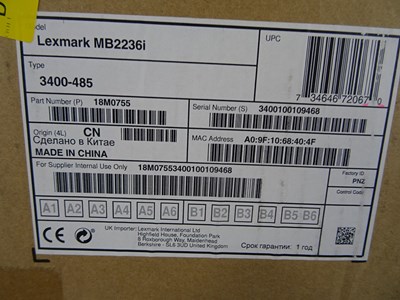 Los 347 - Drucker Lexmark M82236i