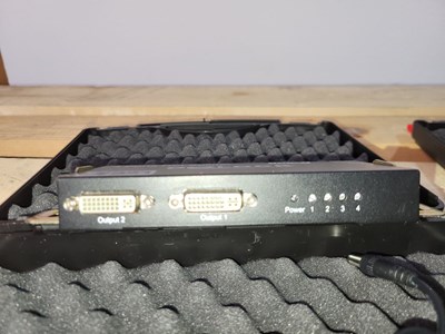 Los 14 - 4-Port DVI-Splitter (2x)