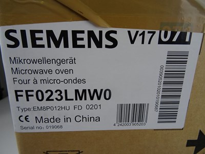 Los 41 - Mikrowelle Siemens FF023LMW0