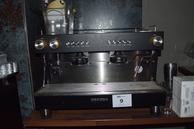 Los 9 - Doppelsiebträger-Espressomaschine