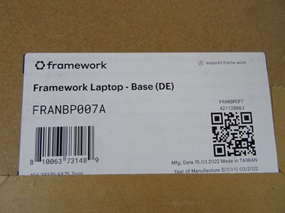 Los 58 - Notebook Framework Framework Laptop