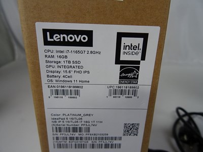 Los 75 - Notebook Lenovo IdeaPad 5 15ITL05 82FG grau
