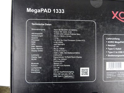 Los 108 - Tablet-PC Xoro MegaPad 1333 schwarz
