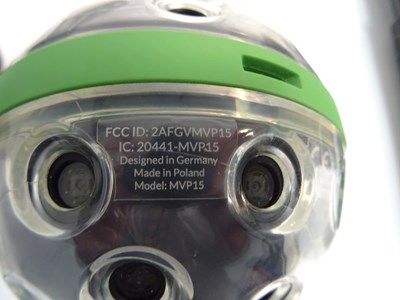 Los 6 - 360°-Kamera-Ball PANONO MVP15 (Tasche)