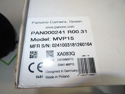 Los 8 - 360°-Kamera-Ball PANONO MVP15 (Tasche)