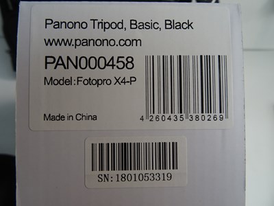 Los 9 - 360°-Kamera-Ball PANONO MVP15 (Tasche)