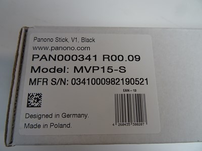 Los 19 - 360°-Kamera-Ball PANONO MVP15 (Tasche, ohne Verpackung)