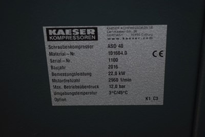 Los 4 - Kompressor KAESER ASD 40